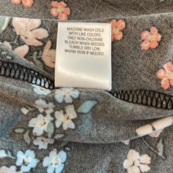 Roz & Ali small floral jersey dress size XS - Picture 5 of 5